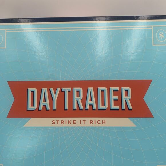 DAYTRADER Strike It Rich A Financial Board Game from Lyon Works New Open Box - Picture 2 of 13